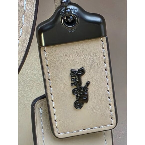 Coach 1941‎ Genuine Leather DAKOTAH Satchel Beechwood Shoulder Handbag Crossbody - Picture 5 of 16